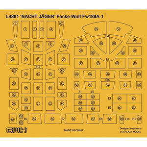 Great Wall Hobby S4820 Fw189A-1&amp;amp;A-2 /w &amp;quot;Nacht Jager&amp;quot; - &amp;quot;Sonderaktion Schneekufen&amp;quot; 1/48 – Bild 7