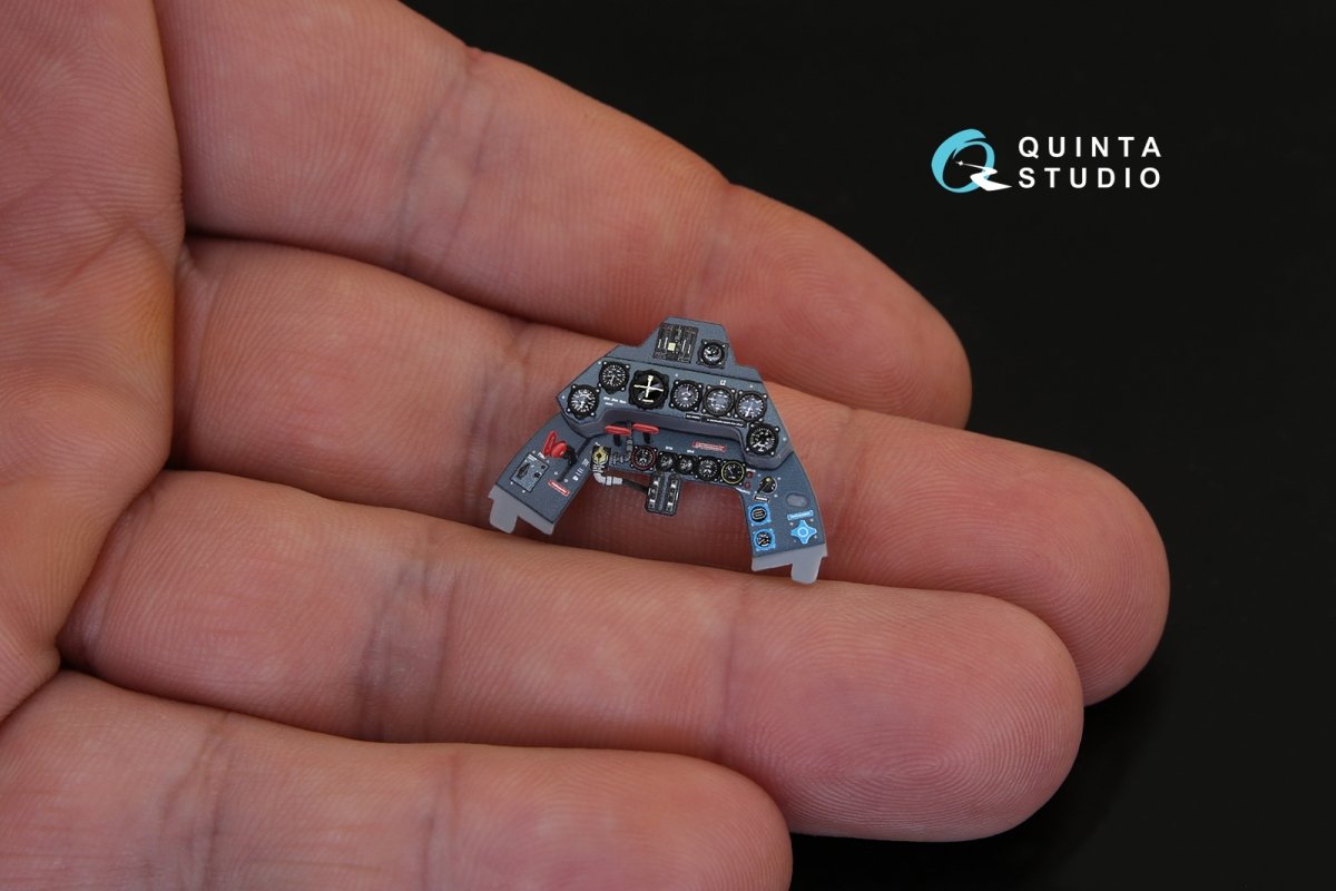 Quinta Studio QD32061 FW 190D-9 3D-Printed &amp;amp; colored Interior on decal paper (for Hasegawa kit) 1/32 – Bild 7