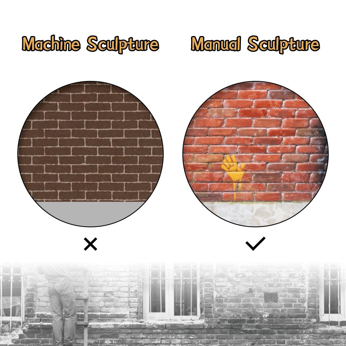 Liang 0227 Model Brick Graver for Dioramas – image 2