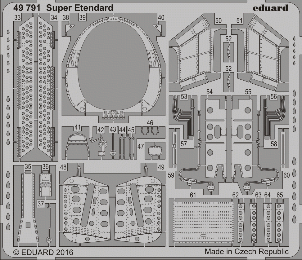 Eduard 49791 Super Etendard KITTY HAWK 1/48 – Bild 2