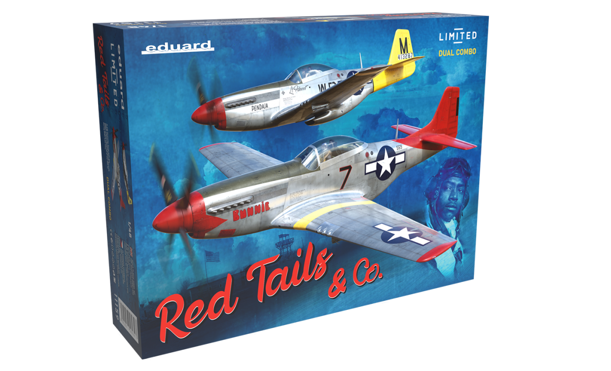 Eduard 11159 RED TAILS &amp;amp; Co. DUAL COMBO 1/48 – imagen 2