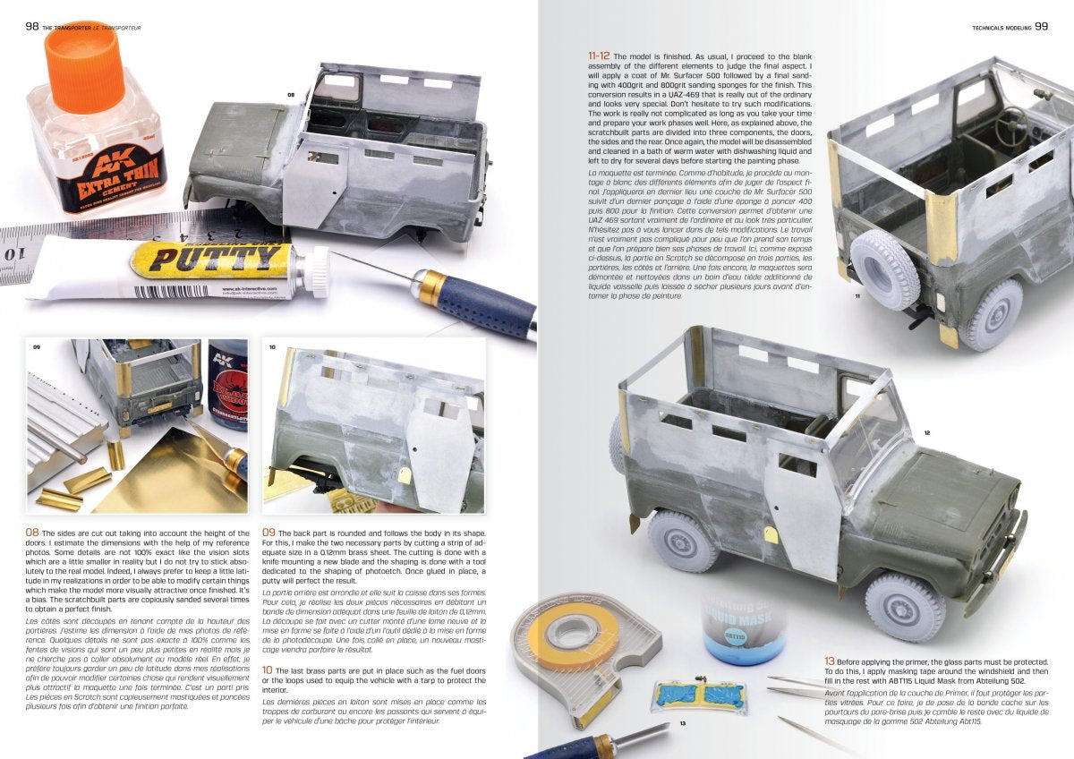 AK Interactive AK130004 TECHNICALS – MAX LEMAIRE EN/FR – Bild 5