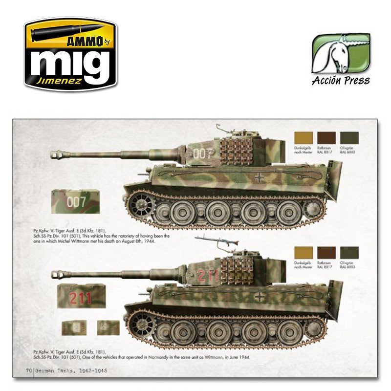 AMMO of Mig Jimenez EURO0017 PANZER ACES - PROFILES VOL. 2 (English) – image 6