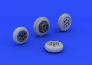 Eduard 648235 F-86F wheels 1/48 (HASEGAWA) – Bild 3