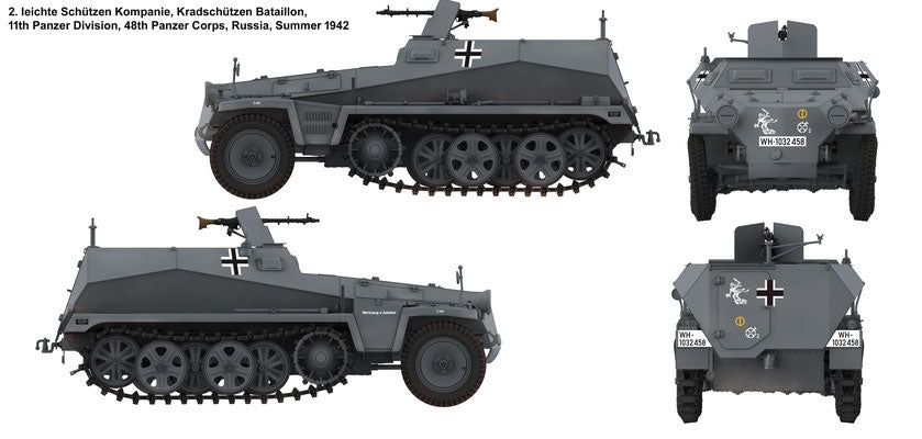 Das Werk DW16018 Sd.Kfz. 250/1 Ausf. A 1/16 – Bild 4