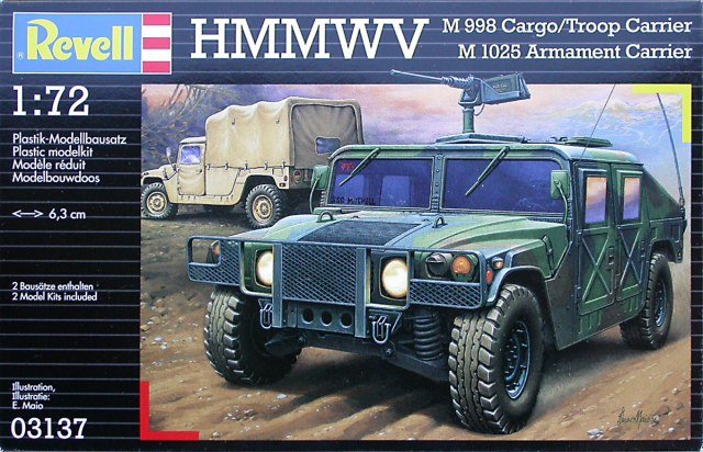 Revell 03137 HMMWV M998 &amp; M1025 (1/72)