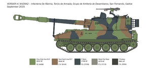 Italeri 6589 M109 A2/A3/G 1/35 – obrázek 8