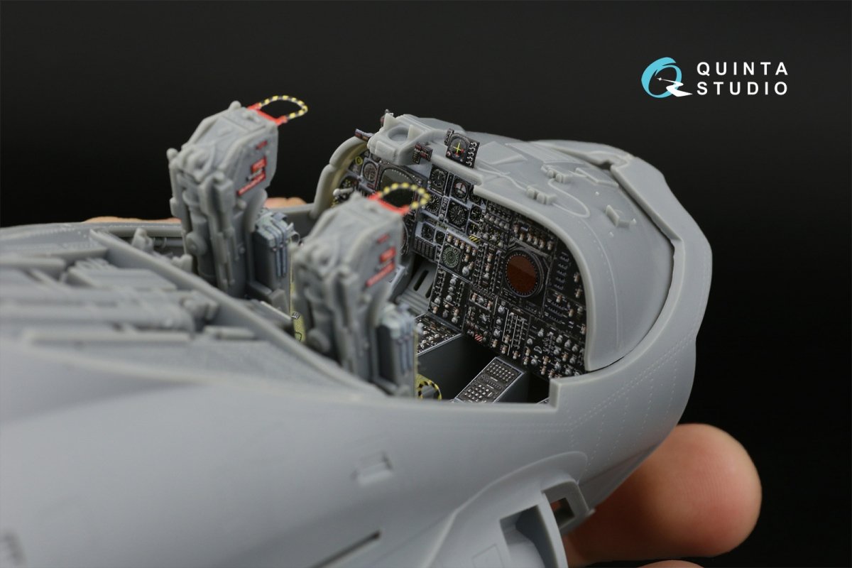 Quinta Studio QD32106 A-6E Intruder 3D-Printed &amp;amp; colored Interior on decal paper (Trumpeter) 1/32 – image 8