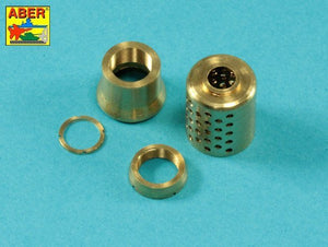 Canons Aber 35L-263 pour char allemand E-100 (Dragon), calibres 15 cm et 7,5 cm, échelle 1/35  – image 3