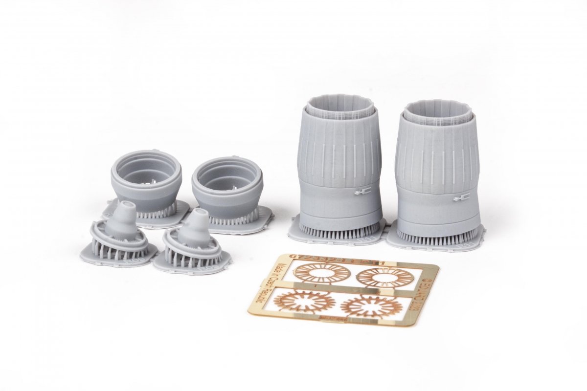 Eduard 672332 MiG-29 exhaust nozzles PRINT GREAT WALL HOBBY 1/72 – Bild 4