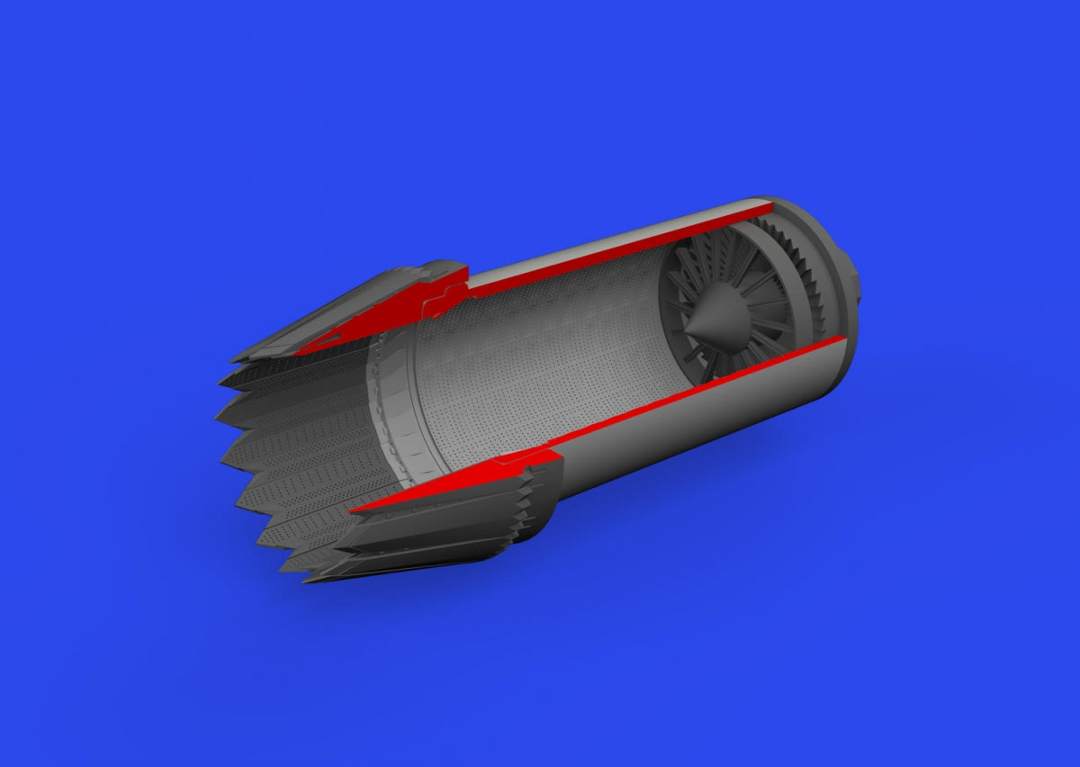Eduard 672334 F-35A exhaust nozzle PRINT Tamiya 1/72 – obrázek 3