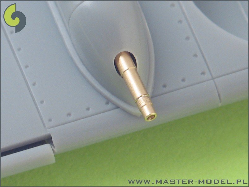 Master AM-48-016 German aircraft machine gun MK 108 (30mm) barrels &amp;amp; blast tubes (2pcs) (1/48) – Bild 3