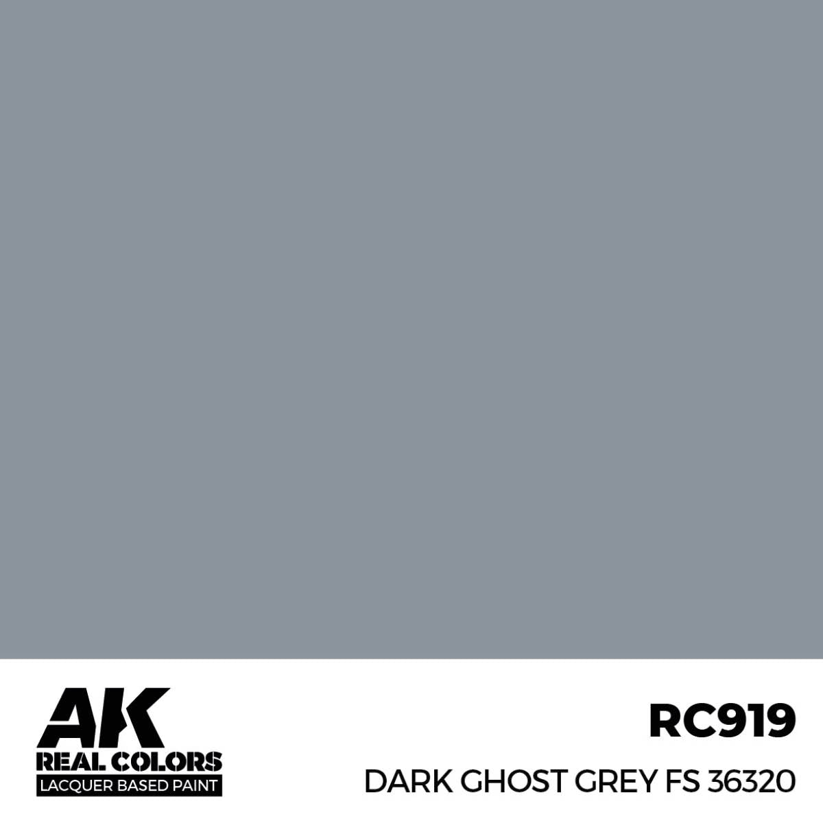 AK Interactive RC919 Dark Ghost Gray FS 36320 17 ml