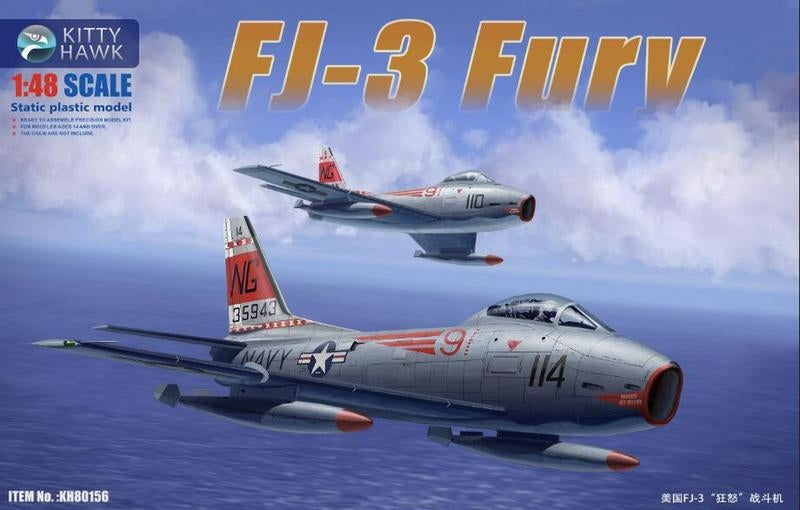 Kitty Hawk 80156 FJ-3 Fury 1/48