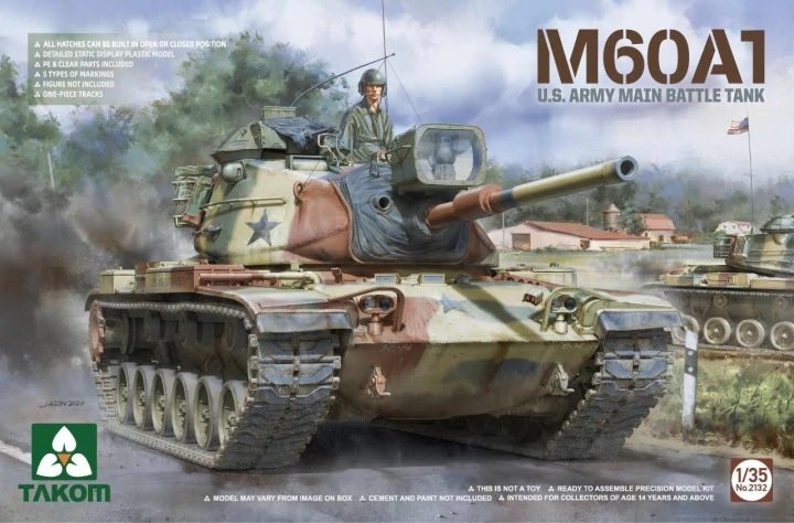 Takom 2132 M60A1 US Army Main Battle Tank 1/35