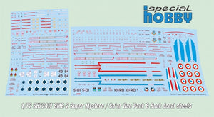 Special Hobby 72417 SMB-2 Super Mystere Duo Pack + Book 1/72 – obrázek 2