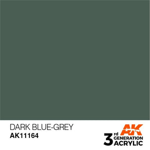 AK Interactive AK11164 DARK BLUE-GRAY – STANDARD 17ml