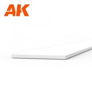 AK Interactive AK6506 STRIPS 0.30 X 5.00 X 350MM – STYRENE STRIP – (10 UNITS) – image 2