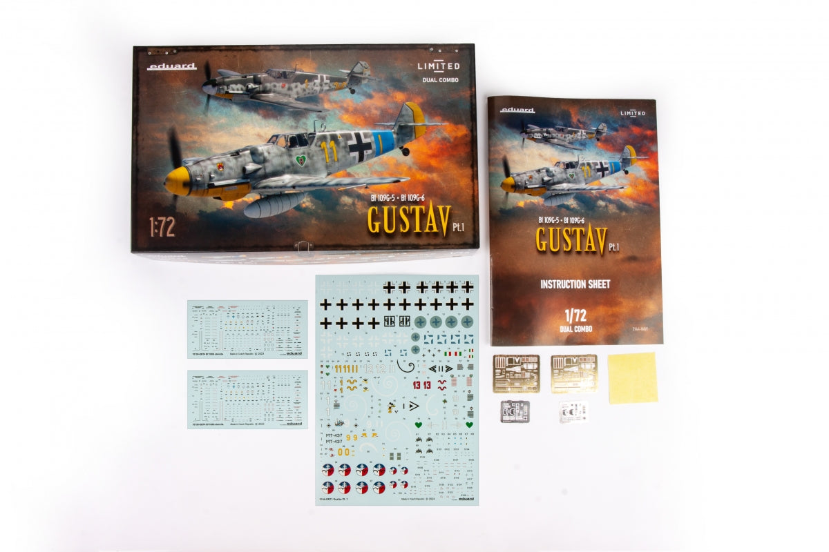 Eduard 2144 Gustav Pt. 1 Dual Combo Limited 1/72 – Bild 3