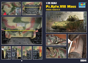 Trumpeter 09541 Pz.Kpfw.VIII Maus Full Interior 1/35 – image 4