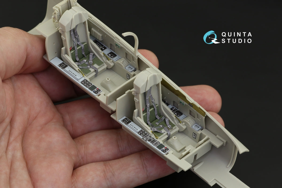 Quinta Studio QD32082 F-5F-2 3D-Printed colored Interior on decal paper (KittyHawk) 1/32 – Bild 10