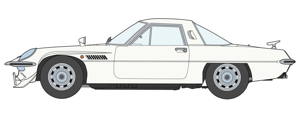 Hasegawa 20522 Mazda Cosmo Sports w/ Chin Spoiler 1/24 – obrázek 2