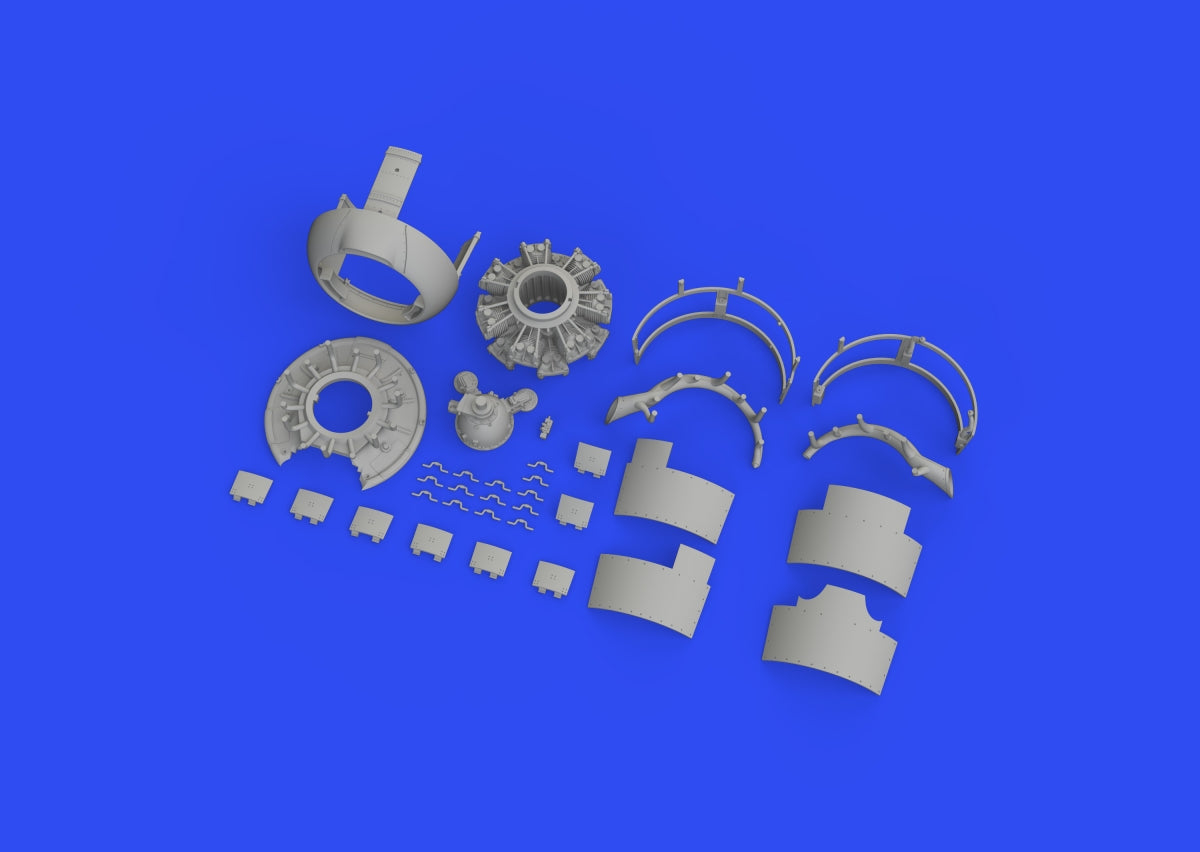 Eduard 648947 FM-1 engine PRINT Eduard 1/48 – imagen 5