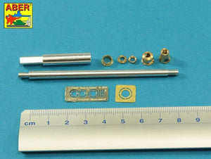 Aber 35L-296 Barrel Pak 43/3 L/71 8.8cm for Jagdpanter G1 late or G2 for Takom 1/35 models – Bild 2
