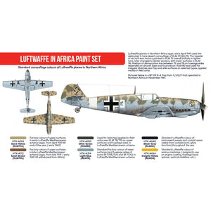 Hataka HTK-AS06.2 Luftwaffe in Africa paint set 6x17ml – image 2