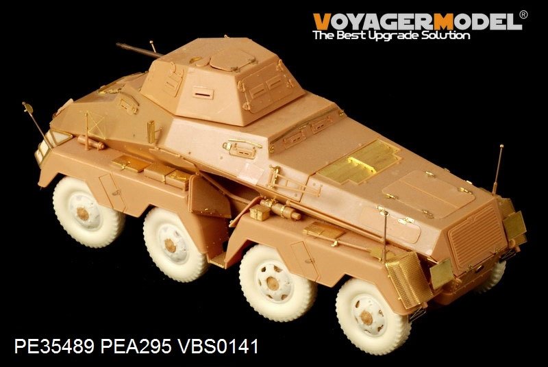 Voyager Model PE35489 WWII German Sd.Kfz.231 8 ROD early version for AFV 35231 1/35 – immagine 4