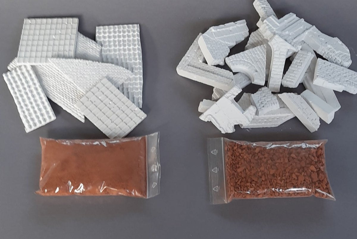 RT-Diorama 35045 Rubble and Ruins Set 1/35 – image 2