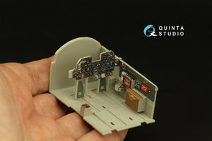 Quinta Studio QD32136 P-47D Razorback 3D-Printed &amp;amp; colored Interior on decal paper (Trumpeter) 1/32 – Bild 8