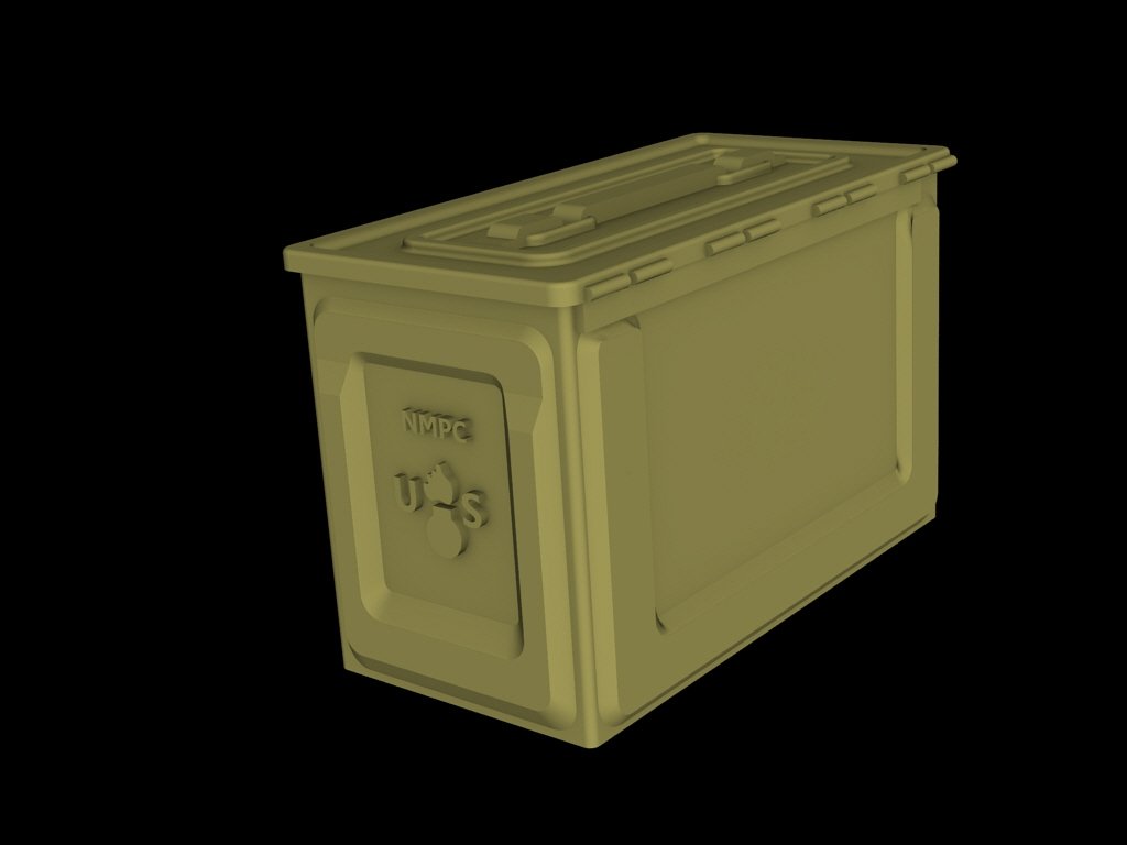 Panzer Art RE35-394 US ammo boxes for 0.5 ammo (metal pattern) 1/35 – image 3
