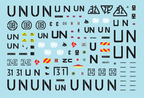 Star Decals 72-A1009 Balkan Peacekeepers (1) British UN Warriors 1/72 – image 3