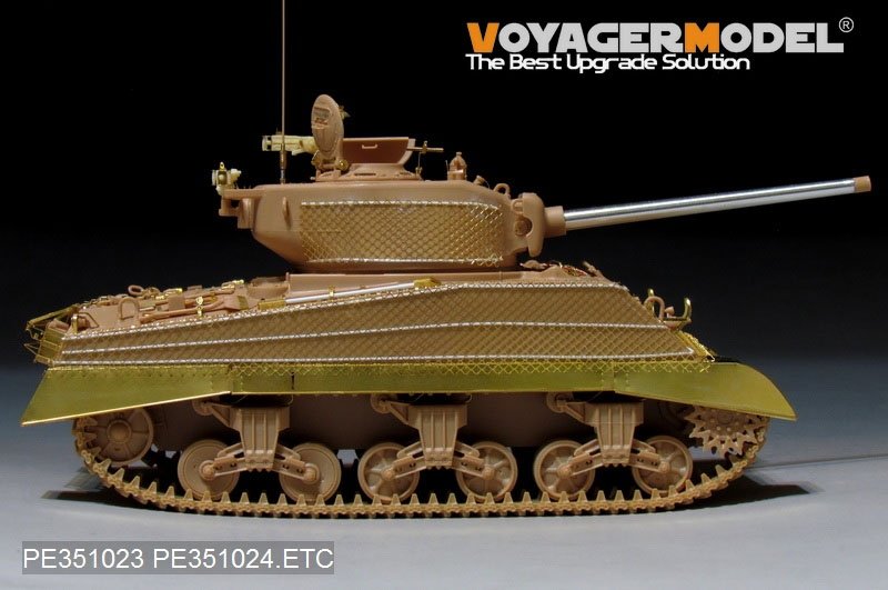 Voyager Model PE351024 WWII US M4A3 Track Covers For MENG TS-043 1/35 – obrázek 7
