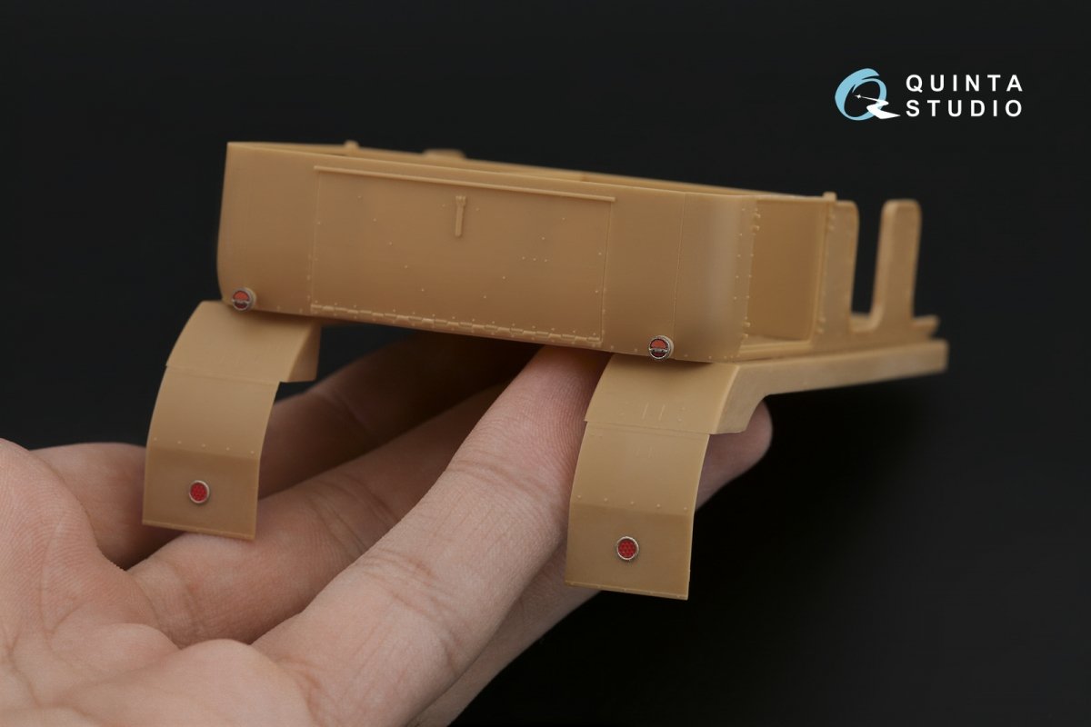 Quinta Studio QD35075 Sd.Kfz.6-1 BN9b 3D-Printed &amp;amp; colored Interior on decal paper (Bronco) 1/35 – Bild 6