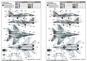Trumpeter 01676 MIG-29SMT Fulcrum (Izdeliye 9.19) 1/72 – obrázek 3