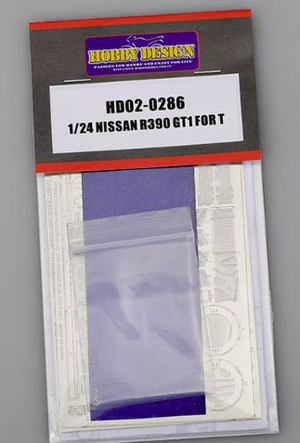 Hobby Design HD02-0286 Nissan R390 GT1 Detail-Up Set (for Tamiya) 1/24 – Bild 2