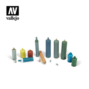 Vallejo SC209 Diorama Accessories Modern Gas Bottles 1/35