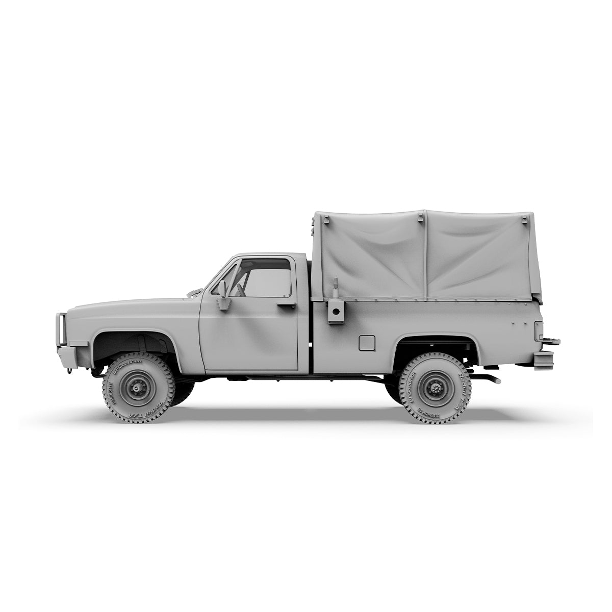 AK Interactive AK35031 M1008 TROOP CARRIER WITH TARP 1/35 – image 2