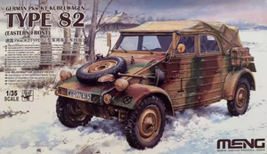 Meng Model VS-016 German Pkw.K1 Kubelwagen Type 82 (Eastern Front) 1/35
