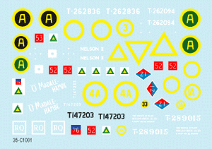 Star Decals 35-C1001 South African Sherman tanks in Italy 1943-45 1/35 – Bild 3