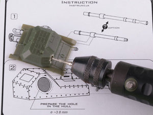 Master GM-72-009 Polish tankette TKS - Hotchkiss wz.25 in mantlet (resin and turned parts) 1/72 – image 4