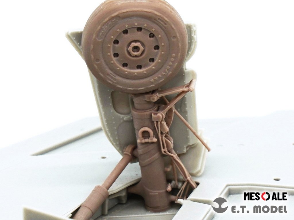 ET Model P48-001 Landing Gears Set for US NAVY F-4B Phantom II ( 3D Printed ) 1/48 – Bild 2