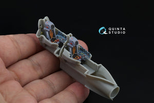 Quinta Studio QD+72167 Su-17UM3 3D-Printed &amp;amp; colored Interior on decal paper (Modelsvit) (with 3D-printed resin part) 1/72 – image 5