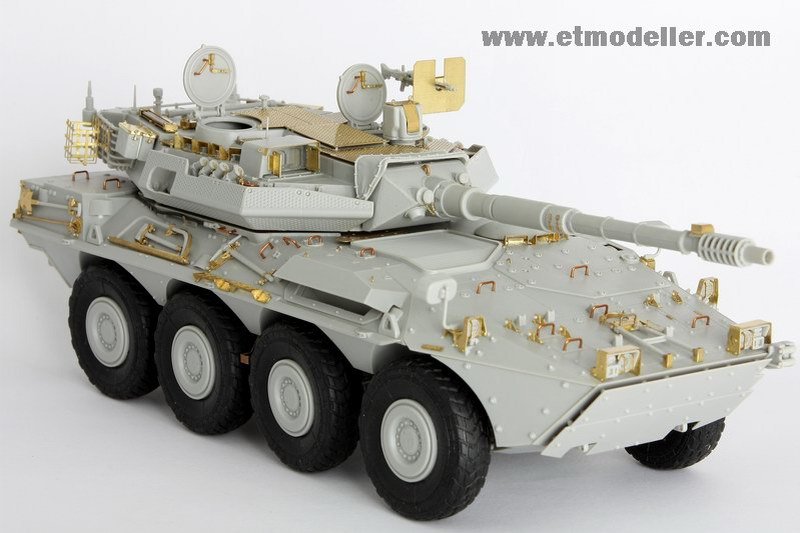 ET Model E35-003 Modern Spanish Army VRC-105 Centauro RCV (For TRUMPETER 00388) (1/35) – image 2