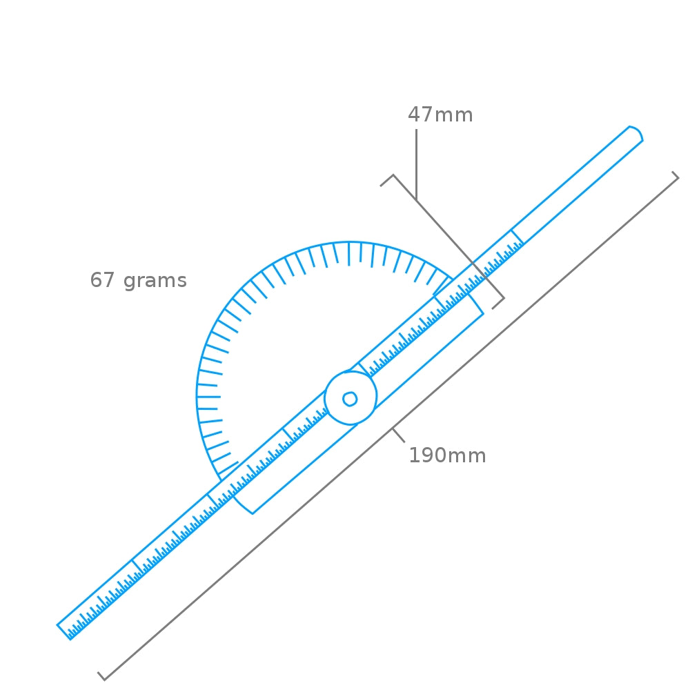 Modelcraft PGA6502 Depth Gauge with Protractor – obrázek 2