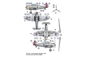 Dora Wings 48012 Seversky P-35 1/48 – image 7