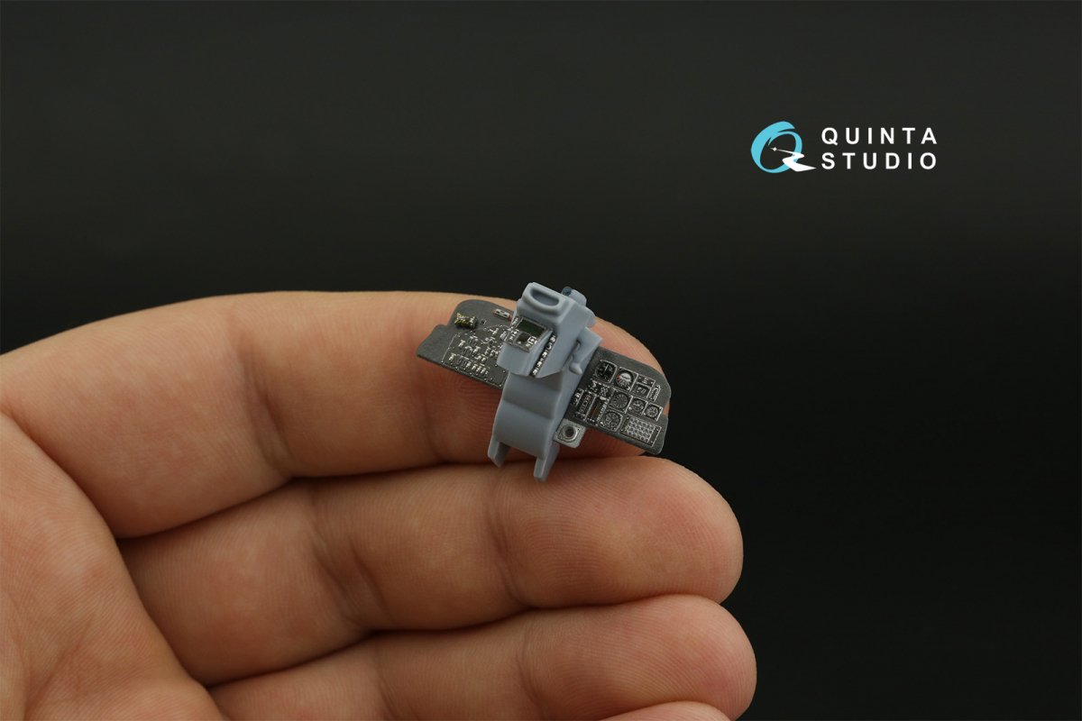 Quinta Studio QDS-35090 AH-64A 3D-Printed &amp;amp; colored Interior on decal paper (Academy) (Small version) 1/35 – Bild 5