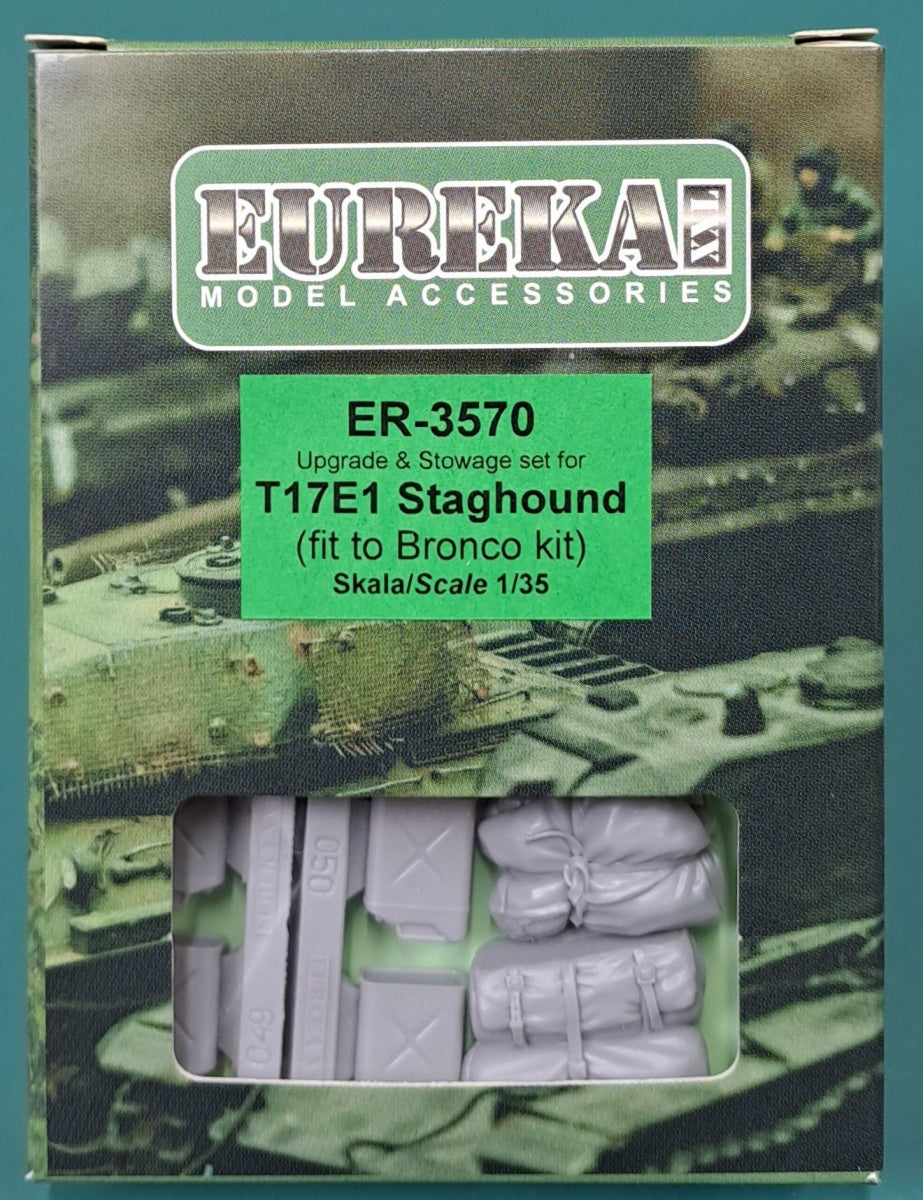Eureka XXL ER-3570 Upgrade &amp;amp; Stowage Set for T17E1 Staghound (Bronco) 1/35 – image 2